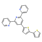 2,2':6',2''-Terpyridine, 4'-[2,2'-bithiophen]-5-yl-