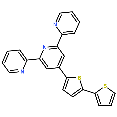 2,2':6',2''-Terpyridine, 4'-[2,2'-bithiophen]-5-yl-