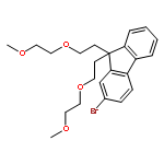 9H-Fluorene, 2-bromo-9,9-bis[2-(2-methoxyethoxy)ethyl]-