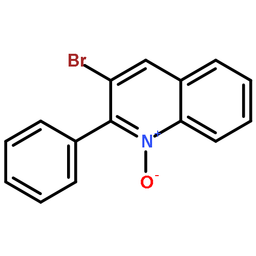 Quinoline, 3-bromo-2-phenyl-, 1-oxide