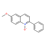 Quinoline, 6-methoxy-2-phenyl-, 1-oxide