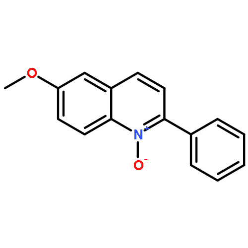 Quinoline, 6-methoxy-2-phenyl-, 1-oxide