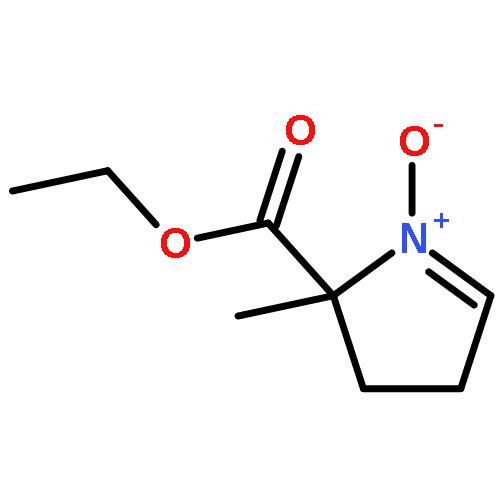 2H-Pyrrole-2-carboxylic acid, 3,4-dihydro-2-methyl-, ethyl ester, 1-oxide