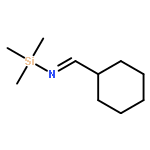 Silanamine, N-(cyclohexylmethylene)-1,1,1-trimethyl-