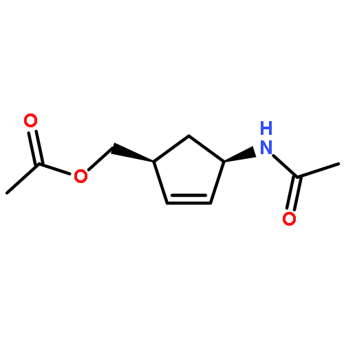 Acetamide,N-[(1R,4S)-4-[(acetyloxy)methyl]-2-cyclopenten-1-yl]-, rel-