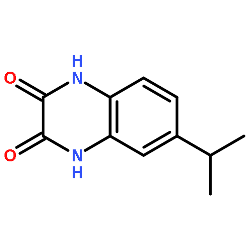 2,3-Quinoxalinedione, 1,4-dihydro-6-(1-methylethyl)-