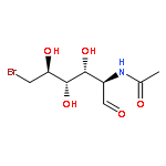 D-GLUCOSE, 2-(ACETYLAMINO)-6-BROMO-2,6-DIDEOXY-