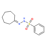 Benzenesulfonic acid, cycloheptylidenehydrazide