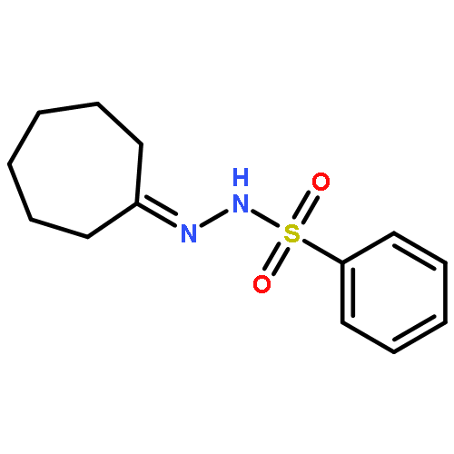 Benzenesulfonic acid, cycloheptylidenehydrazide