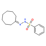 BENZENESULFONIC ACID, CYCLOOCTYLIDENEHYDRAZIDE