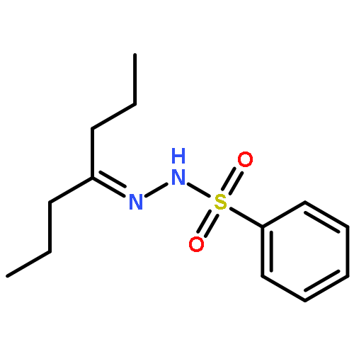 BENZENESULFONIC ACID, (1-PROPYLBUTYLIDENE)HYDRAZIDE