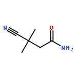 Butanamide, 3-cyano-3-methyl-