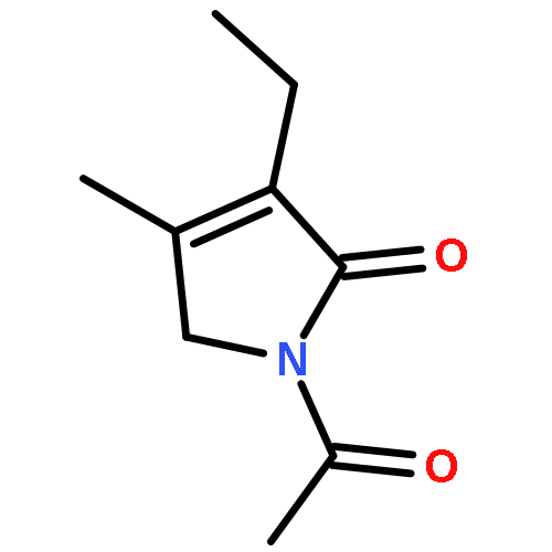 1-acetyl-4-ethyl-3-methyl-2H-pyrrol-5-one