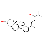 Cholesta-5,7-diene-3,24-diol, (3b)-