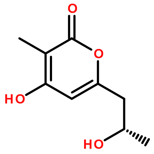 2H-PYRAN-2-ONE, 4-HYDROXY-6-[(2S)-2-HYDROXYPROPYL]-3-METHYL-