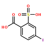 4-iodo-2-sulfo-benzoic acid