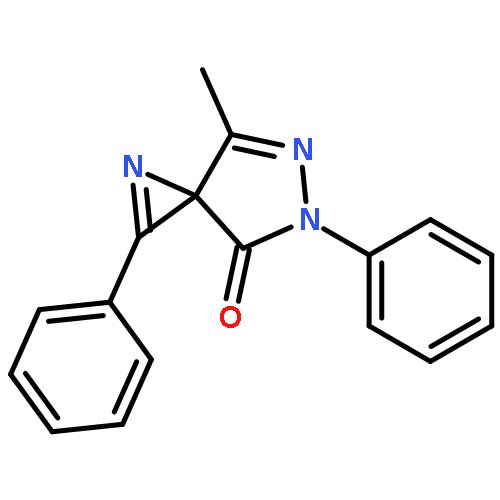 1,5,6-TRIAZASPIRO[2.4]HEPTA-1,6-DIEN-4-ONE, 7-METHYL-2,5-DIPHENYL-