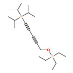 Silane, triethyl[[5-[tris(1-methylethyl)silyl]-2,4-pentadiynyl]oxy]-