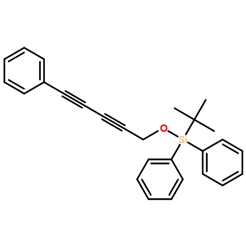 SILANE, (1,1-DIMETHYLETHYL)DIPHENYL[(5-PHENYL-2,4-PENTADIYNYL)OXY]-