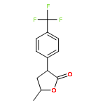 2(3H)-FURANONE, DIHYDRO-5-METHYL-3-[4-(TRIFLUOROMETHYL)PHENYL]-