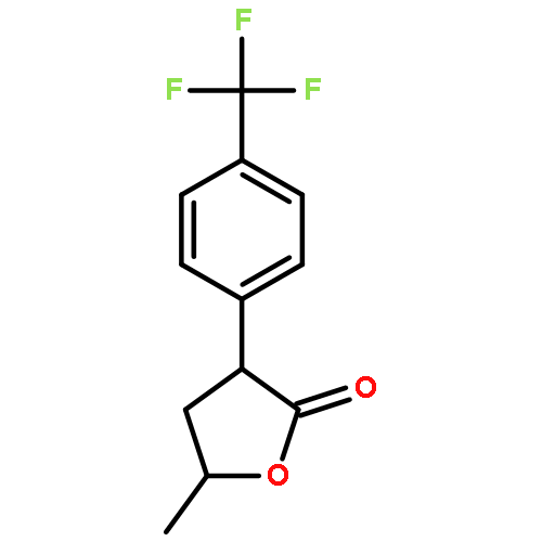 2(3H)-FURANONE, DIHYDRO-5-METHYL-3-[4-(TRIFLUOROMETHYL)PHENYL]-