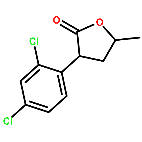 2(3H)-FURANONE, 3-(2,4-DICHLOROPHENYL)DIHYDRO-5-METHYL-