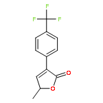 2(5H)-Furanone, 5-methyl-3-[4-(trifluoromethyl)phenyl]-