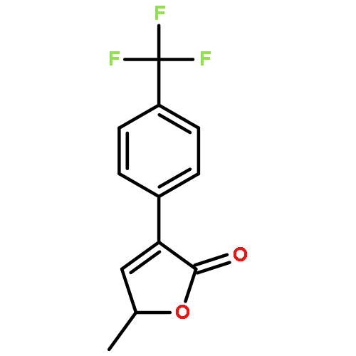 2(5H)-Furanone, 5-methyl-3-[4-(trifluoromethyl)phenyl]-