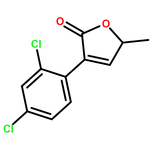 2(5H)-Furanone, 3-(2,4-dichlorophenyl)-5-methyl-