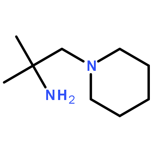 2-Methyl-1-(piperidin-1-yl)propan-2-amine