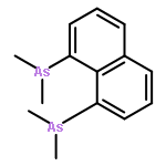 Arsine, 1,8-naphthalenediylbis[dimethyl-