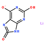 LITHIUM;2,6-DIOXO-3,7-DIHYDROPURIN-8-OLATE