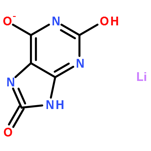 LITHIUM;2,6-DIOXO-3,7-DIHYDROPURIN-8-OLATE