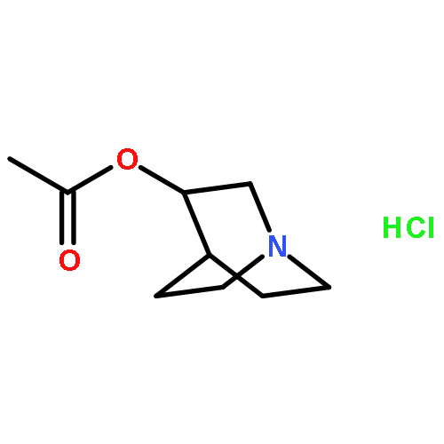 1-AZABICYCLO[2.2.2]OCTAN-3-YL ACETATE;HYDROCHLORIDE