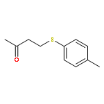 2-Butanone, 4-[(4-methylphenyl)thio]-