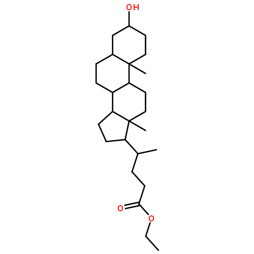 ethyl (3alpha,5beta)-3-hydroxycholan-24-oate