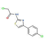 2-Chloro-N-[4-(4-chlorophenyl)-1,3-thiazol-2-yl]-acetamide