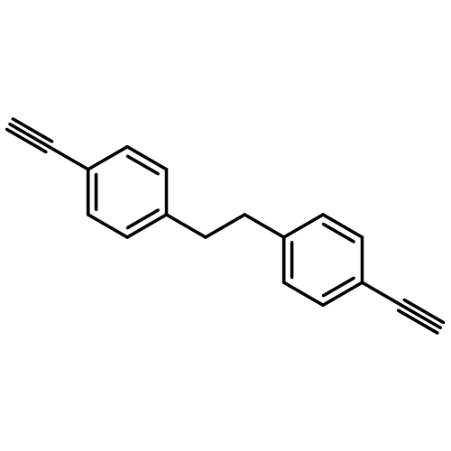 Benzene, 1,1'-(1,2-ethanediyl)bis[4-ethynyl-