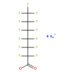 Heptanoic acid,2,2,3,3,4,4,5,5,6,6,7,7,7-tridecafluoro-, ammonium salt (1:1)