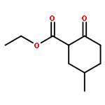 Cyclohexanecarboxylic acid, 5-methyl-2-oxo-, ethyl ester