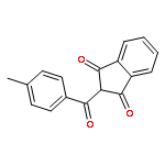 1H-Indene-1,3(2H)-dione, 2-(4-methylbenzoyl)-