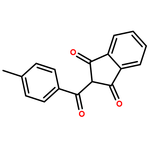 1H-Indene-1,3(2H)-dione, 2-(4-methylbenzoyl)-