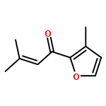 3-methyl-1-(3-methyl-furan-2-yl)-but-2-en-1-one