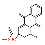 1,3-dihydroxy-anthraquinone-3-carboxylic acid methyl ester