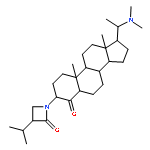 (3R)-1-[(3S,5R,8S,9S,10R,13S,14S,17R)-17-(1-dimethylaminoethyl)-10,13-dimethyl-4-oxo-1,2,3,5,6,7,8,9,11,12,14,15,16,17-tetradecahydrocyclopenta[a]phenanthren-3-yl]-3-isopropyl-azetidin-2-one