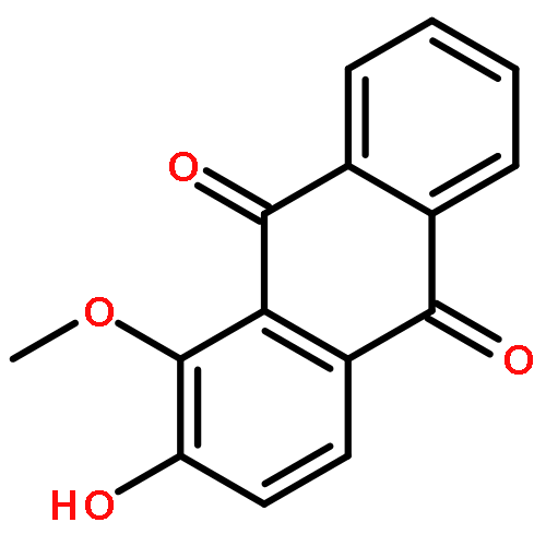 9,10-Anthracenedione,2-hydroxy-1-methoxy-