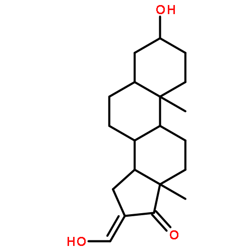 (3s,5s,8r,9s,10s,13s,14s,16e)-3-hydroxy-16-(hydroxymethylidene)-10,13-dimethyl-2,3,4,5,6,7,8,9,11,12,14,15-dodecahydro-1h-cyclopenta[a]phenanthren-17-one