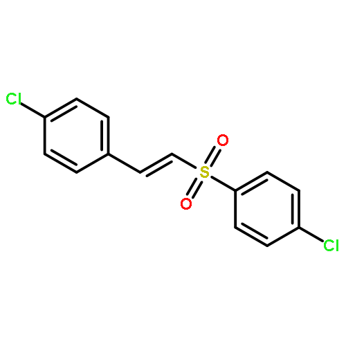 Benzene, 1-chloro-4-[[(1E)-2-(4-chlorophenyl)ethenyl]sulfonyl]-