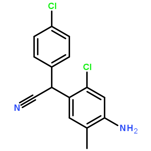 (2r)-2-(4-amino-2-chloro-5-methylphenyl)-2-(4-chlorophenyl)acetonitrile