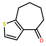 4H-Cyclohepta[b]thiophen-4-one, 5,6,7,8-tetrahydro-